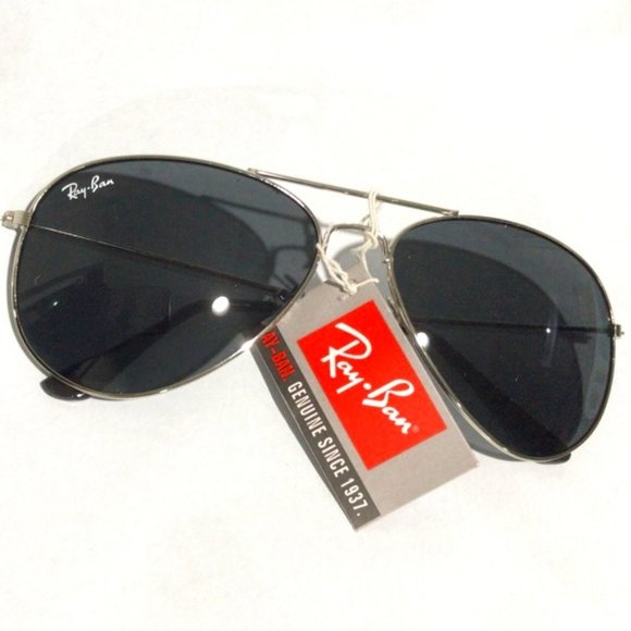 Rayban black polarized 002/58 62mm!
